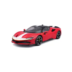 Hợp kim mô phỏng xe thể thao tĩnh Diecast Xe mô hình đồ chơi mô hình xe bộ sưu tập quà tặng Bburago 1:18 Ferrari sf90 Stradale