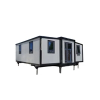 Maison préfabriquée extensible en conteneur maritime pliable et portable, bon marché, de 20 pieds et 40 pieds