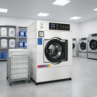 20KG Fully Automatic Coin QR Code Card Operated Washing Machine Self-Service Commercial Washer for Dormitory Laundromat