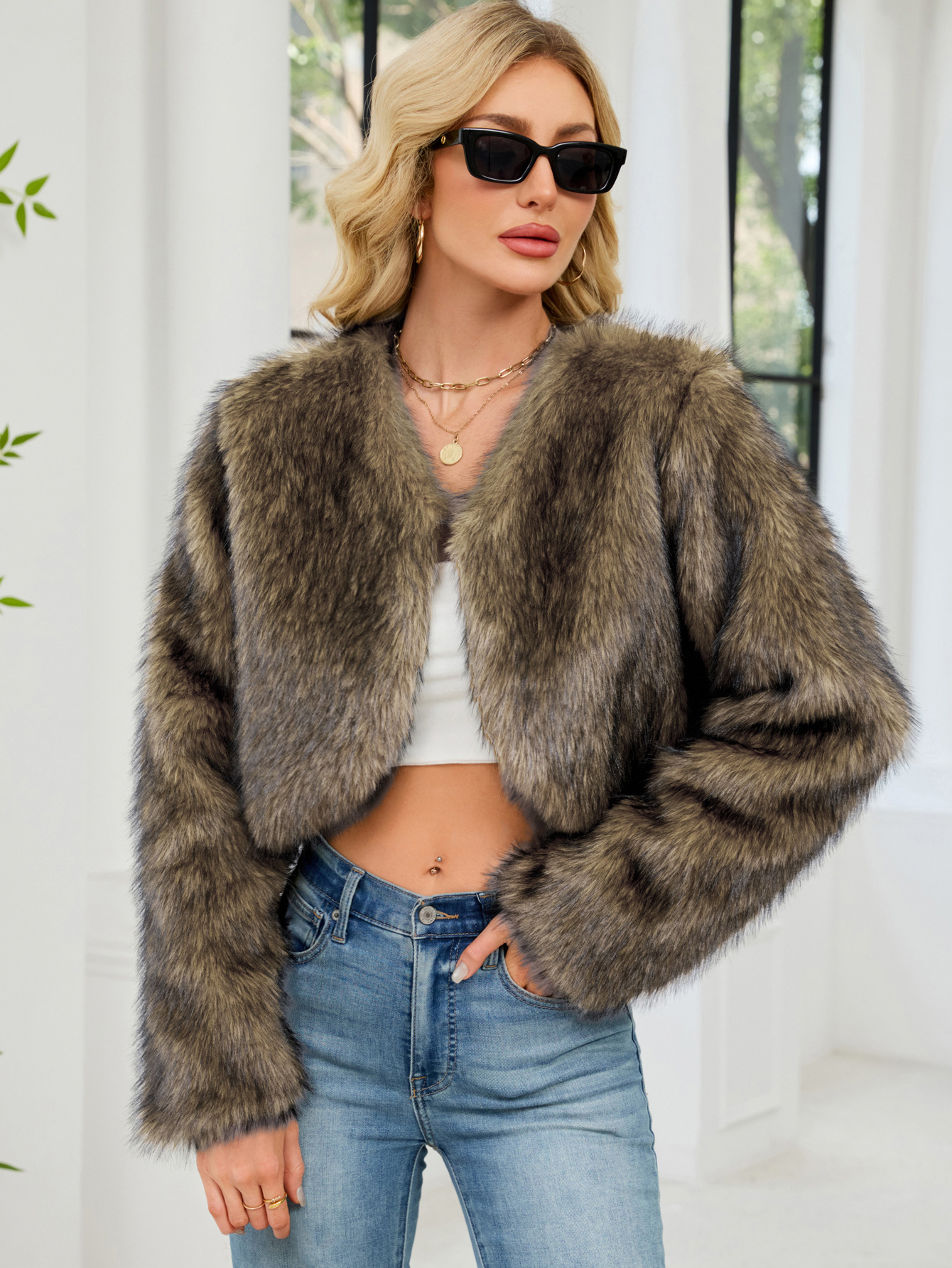 Ermine+Oliva Oscuro