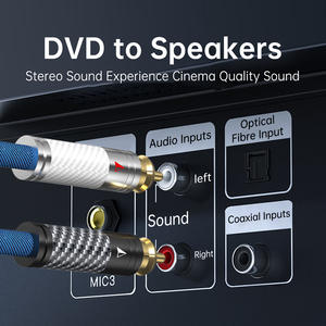 Connecteur mâle RCA en Fiber de carbone noir <span class=keywords><strong>adaptateur</strong></span> de câble <span class=keywords><strong>Jack</strong></span> plaqué or/rhodium Type à trois cercles Audio vidéo auxiliaire XLR - Product Image 6