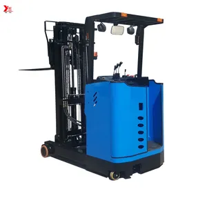 1.5 Ton elektrikli oturmak-in Reach kamyon Forklift 6m İstifleme