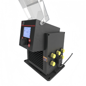 Chất lượng cao bền 42L/h chính xác định lượng bơm màng 4-20mA RS485 chức năng cho xử lý nước bao gồm động cơ PLC lõi - Product Image 3