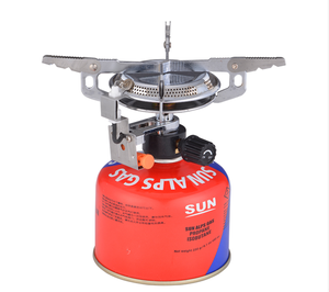 Réchaud à <span class=keywords><strong>gaz</strong></span> portable Orangegaz homologué CE, léger et compact, pour le camping, la randonnée et le trekking, avec allumage piézoélectrique - Product Image 3
