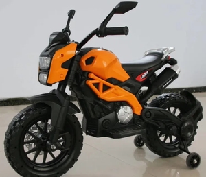 Moto électrique pour enfants à batterie 12V, jouet à roulettes <span class=keywords><strong>2022</strong></span>, tricycle musical à 3 roues pour garçons et filles - Product Image 2