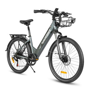 Bicicleta Eléctrica SAMEBIKE RS-A01 Pro con Cuadro Grande de Aleación de Aluminio, Batería de Litio de 48V 15Ah, 36V Trasera para Desplazamientos Urbanos - Product Image 1
