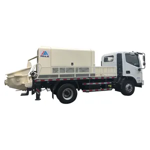 China Diesel Engine Truck-mounted Concrete Pumps For Urban Road Construction