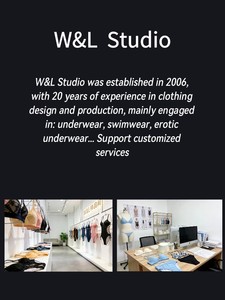 Completo Set Lingerie Sexy da Donna 4 Pezzi - Costume Cosplay Uniforme Scolastica Rossa con Spacco - <span class=keywords><strong>Intimo</strong></span> Sexy da Donna - Product Image 6