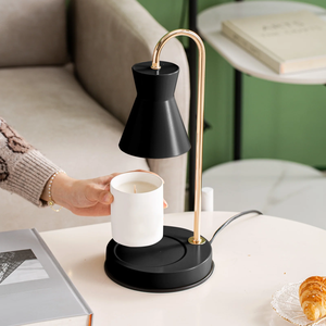 Prix bon marché lampe de table parfum bougie parfumée lampe chauffante électrique meilleur cadeau pour les filles GU10 gradateur 2 pièces ampoule - Product Image 4