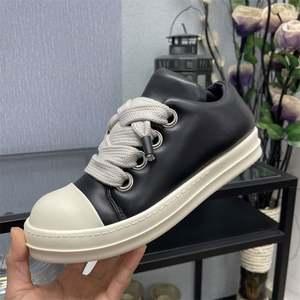 Zapatillas de Lujo de Diseñador Owens con Cordones y Suela Gruesa, Zapatos Planos Unisex de Moda, Calzado Casual a la Moda - Product Image 1