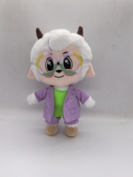 Poupée en peluche alpaga personnalisée à prototypage rapide, en coton PP brodé, anti-stress, vêtements amovibles, pour fans K-Pop, certifiée CE