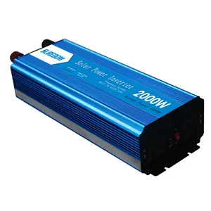 Good Quality Suredom Pure Sine Wave Power Inverter DC12V/24V To AC110V/220V Smart Car Solar Converter For Truck Caravan Camping