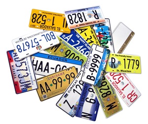 Europa Size Stijl Decoratieve Kentekenplaat, Gepersonaliseerde Ontwerp Nummer Plaat Sublimatie Custom Voertuig Plaat - Product Image 3