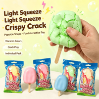 Boîte mystère de crème glacée croustillante, jouet sensoriel ASMR à presser, anti-stress, cadeau promotionnel