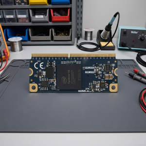 ชุดพัฒนาบอร์ดอุตสาหกรรมควบคุมอุณหภูมิแบบ System-On-Module รุ่น Critical Link C10L-7N-3XX-RI SAMA5D27 พร้อมชิป Cyclone 10 LP 16KLE - Product Image 2