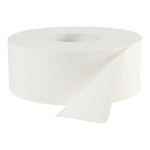 Papier toilette en rouleau géant en bambou, 1000 pieds, blanc (boîte de 12) - Product Image 4