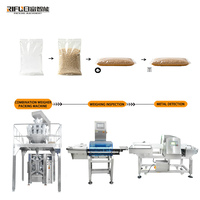 Máquina Automática de Envasado de Gránulos con Pesadora Multicabezal 15-35 BPM ±1% para Líneas de Producción de Envasado VFFS de Dulces, Arroz y Soja