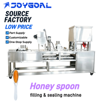 Machine de remplissage et de scellage automatique haute vitesse pour miel et liquides en pâte, idéale pour les petites entreprises