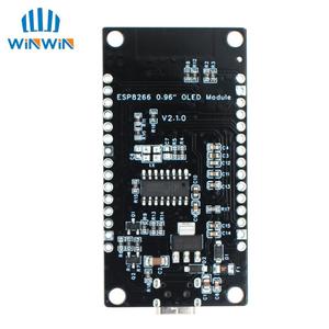 NodeMcu บอร์ดพัฒนา ESP8266ขนาด0.96นิ้ว CH340G โมดูล WiFi ESP-12F TYPE-C usb/micropthon - Product Image 4