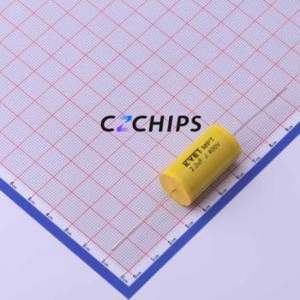 Condensateur à film polypropylène (CBB) MPT225J2G1731, composant traversant (THT), D17xL31mm 2.2uF 5% 400V - Product Image 1