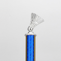 Trophée de colonne en gros avec base en marbre pour tournoi de championnat de compétition de badminton DL17