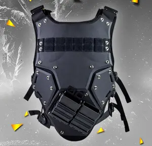 Actionunion Nylon nhựa bảo vệ vest chống trầy xước cơ thể Molle tf3 chiến thuật vest với túi Mag hộp cosplay CS vest