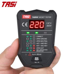 Testeur de Prise Intelligent TASI TA893C avec Écran LED, Testeur de Sécurité Électrique AC 175V-250V, Vérificateur de Tension de Prise, Testeur de Receptacle - Product Image 4