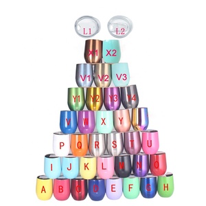 Nuevas ideas de productos 2024 cocina al por mayor Popular 12oz vacío vino Tumblr taza personalizada en blanco Acero inoxidable vaso tazas - Product Image 4