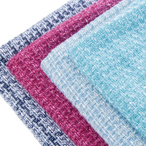 <span class=keywords><strong>Stocklot</strong></span> Tejido a cuadros JacquardTweed Tejido a cuadros Estilo de hilo Tweed Diseño de tela de Tweed para abrigo y traje de mujer - Product Image 4