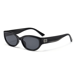 Jamie X2520 Small Frame Sunglasses Black PC Frame UV400 Protection Unisex Outdoor Use - Product Image 1