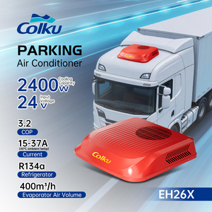 เครื่องปรับอากาศแบบโรตารี่คอมเพรสเซอร์ 24V สำหรับรถบรรทุก รถตู้ รถบ้าน พร้อมฟังก์ชั่นส่ายอัตโนมัติ - Product Image 5