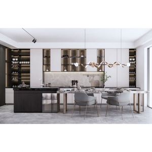 ตู้สีขาวสไตล์โมเดิร์นหรูหราหรูหราเฟอร์นิเจอร์สีขาว - Product Image 4