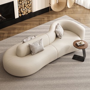 Divano Lounge a Forma di <span class=keywords><strong>S</strong></span> in Vendita, Moderno e Creativo, Stile Italiano, Ovale a Due Posti per Hall di Hotel e Soggiorno - Product Image 4