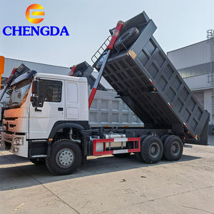 6X2ล้อขับเคลื่อนอัตโนมัติใช้รถบรรทุกดีเซล Tipper รถบรรทุกสำหรับสินค้า - Product Image 2