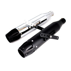 Escape para Motocicleta, Apto para Modificación de Accesorios Cruiser Eagle King, Tubo de Escape Recto con Silenciador - Product Image 1