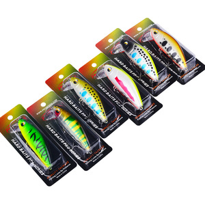 Bán Buôn Chất Lượng Cao Nhựa Cứng Câu Cá Lure Baits Nổi Minnow Nhân Tạo Mồi Đại Dương Thuyền Câu Cá Lure Cho Bass Câu Cá - Product Image 3