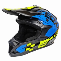 Casco Todoterreno Integral Más Vendido, Casco de Motocross ABS para Motociclistas, Casco de Carreras Todoterreno Duradero y Cómodo