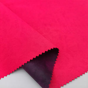 Manteau de veste d'extérieur en tissu polyester à <span class=keywords><strong>deux</strong></span> couches en cuir <span class=keywords><strong>comme</strong></span> tissu laminé - Product Image 2