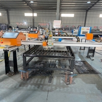 Machine de découpe plasma CNC à portique portable haute précision 2000W et découpe à la flamme pour usage industriel, modèles 4020 2000*4000mm