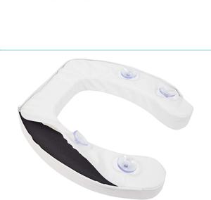 Cojín para Asiento de Inodoro, Elevado, Acolchado, Suave, Blanco, con Espuma Acolchada, Portátil, con Amplio Espacio Ovalado para Mayor Comodidad - Product Image 5