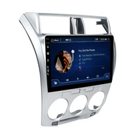 10.1 pouces écran tactile 1 Din Android12 GPS stéréo autoradio Audio multimédia voiture lecteur DVD pour H0nda City 2009-2014