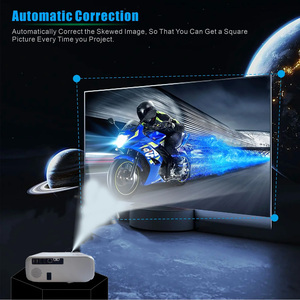 HTP Smart Android Mobile Phone LCD Video Outdoor <b>Projector</b> Full HD 1080P <b>LED</b> WiFi 4K Pocketable 600 Lumens Home Q5 <b>Projector</b> 4k - Product Image 2