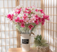 Nouveau produit : Fleur artificielle de simulation de feu d'artifice Rose Wall Gesang pour la décoration intérieure et les bouquets de mariage - Vente en gros