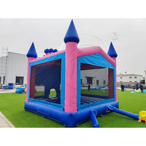 Castillo Inflable Rosa para Exteriores, el Más Vendido, Casa de Brinco Inflable con Forma de Corona, Brincolines Inflables para Fiestas, Casa de Brinco para Niños en Venta - Product Image 4