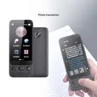 Dispositif de traduction portable S09 avec prise en charge vocale et traduction photo, 138 langues, écran couleur intelligent de 3,5 pouces, fonction hors ligne, système d'exploitation Android