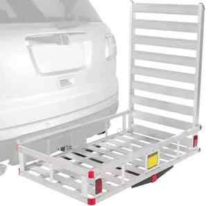 2025 <span class=keywords><strong>prix</strong></span> usine véhicule tout-terrain Portable support voiture queue métal <span class=keywords><strong>Cargo</strong></span> panier voyage pliant bagage cadre - Product Image 4