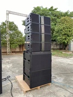 Système de sonorisation professionnel Line Array OEM ODM 1000W avec woofer 12/15 pouces, actif, pour extérieur, DJ, scène, 2000W max, garantie 1 an