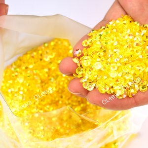 โอเลีย ขายส่งจำนวนมาก คริสตัลเรซิ่นหลังแบนทุกขนาด สีเงิน เจลลี่ TRN คริสตัลสตราส แบบเรืองแสง หน้าตัดเดียวกัน สำหรับตกแต่งเสื้อผ้า - Product Image 3
