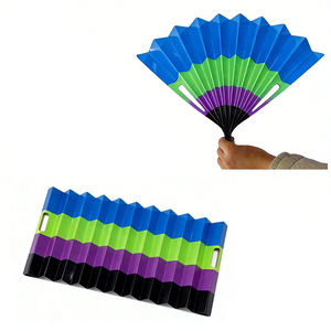 Custom Event Fans Gift Promotion Paper Football Fans Paper Hand Folding Clapper for Football Fans Cheer