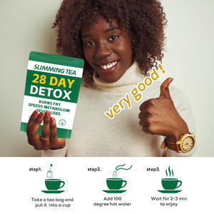 28-दिवसीय डिटॉक्स बॉडी चाय ऑर्गेनिक जड़ी-बूटियां वयस्कों के लिए भूख को दबाते हैं - Product Image 6
